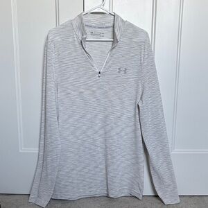 Under Armour Light Gray Performance Pullover